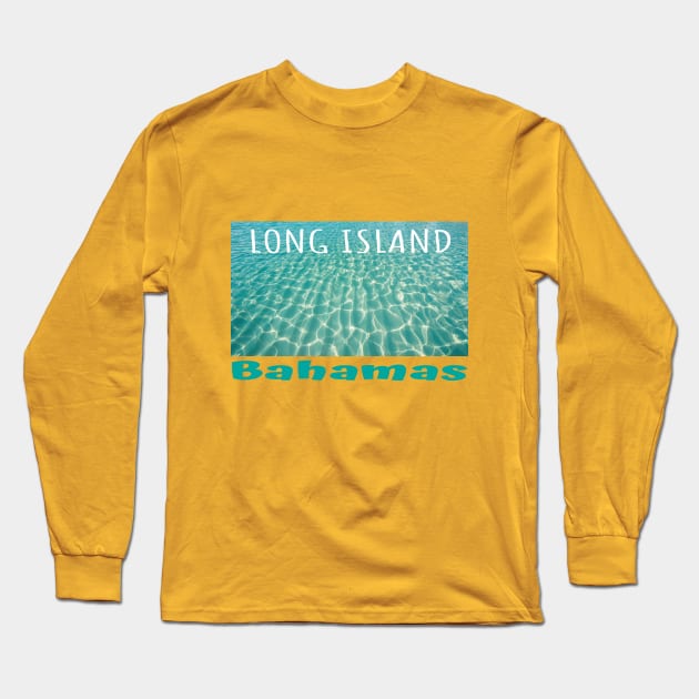 Long Island, Bahamas Long Sleeve T-Shirt by Nicomaja